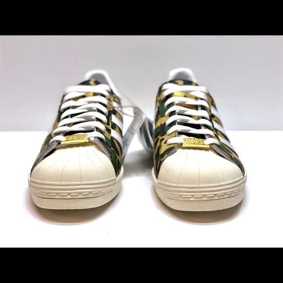 BAPE x Adidas Superstar 80s ABC Camo